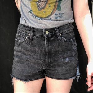 BDG Girlfriend High-Rise Cheeky Denim Shorts